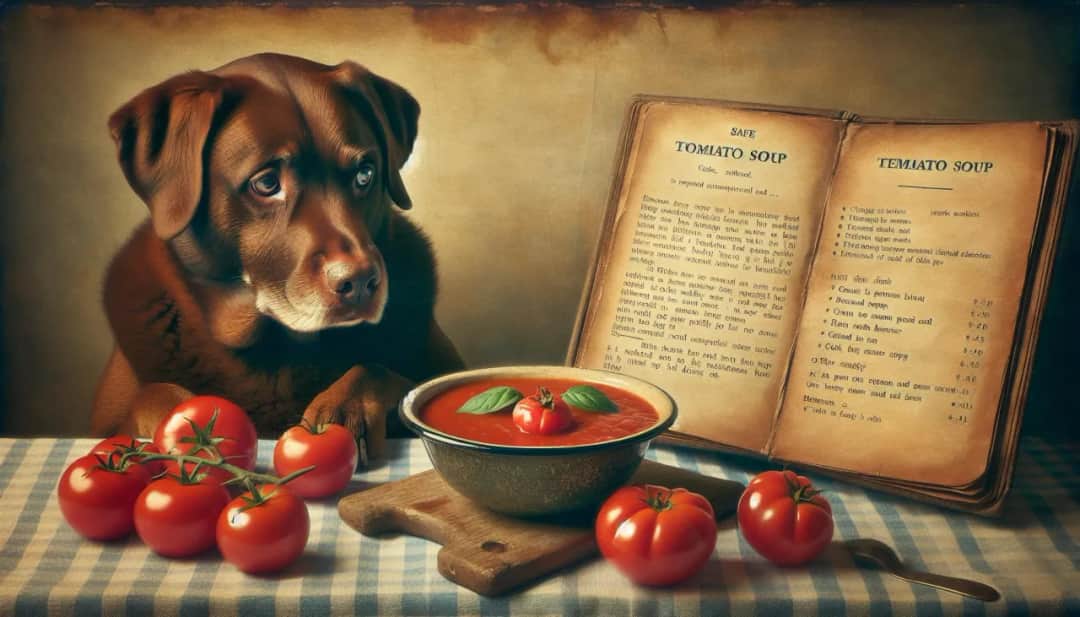 Czy pies może jeść zupę pomidorową? Sprawdź, co może mu zaszkodzić
