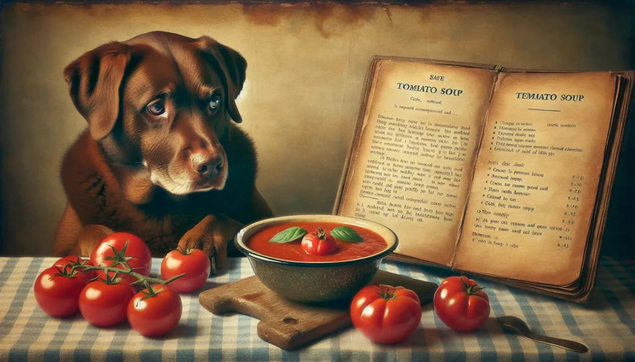 Czy pies może jeść zupę pomidorową? Sprawdź, co może mu zaszkodzić